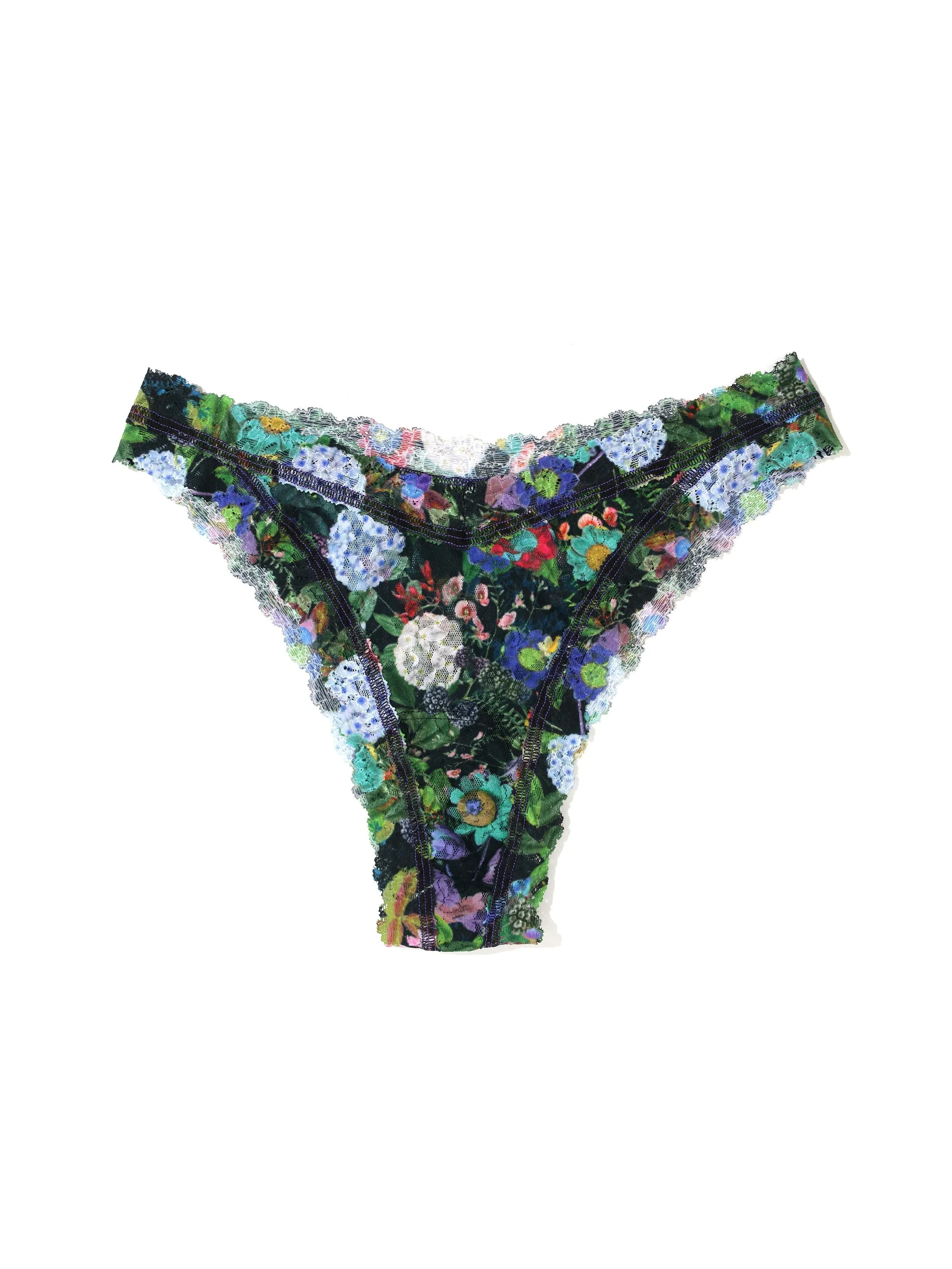 Printed Signature Lace Tanga Voices On The Veranda Sale sold by Hanky Panky
