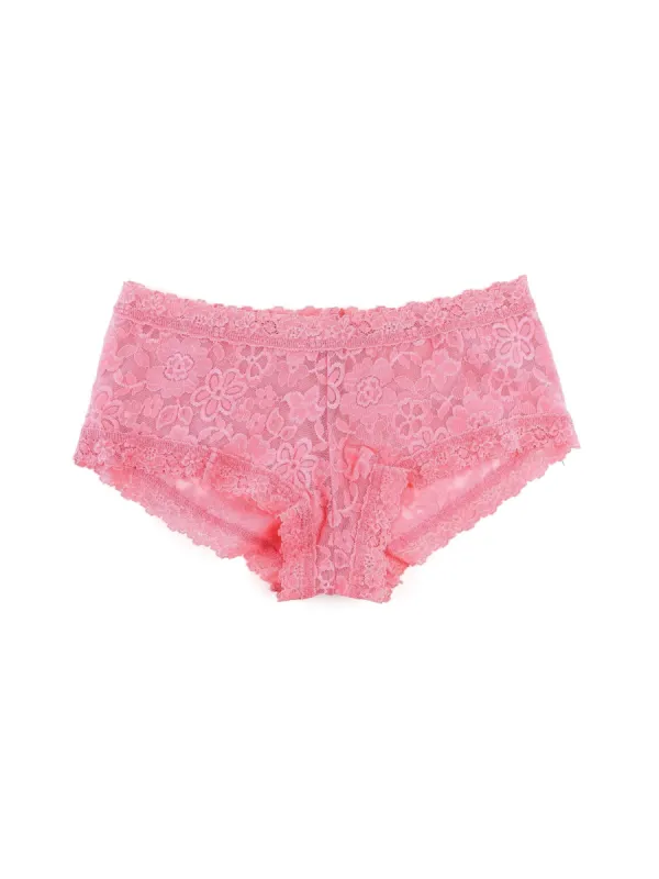 Daily Lace™ Boyshort Dahlia Pink Sale sold by Hanky Panky