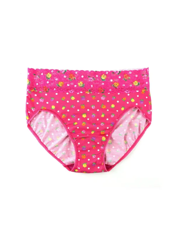 Supima® Cotton Printed French Brief Heidi Sale sold by Hanky Panky