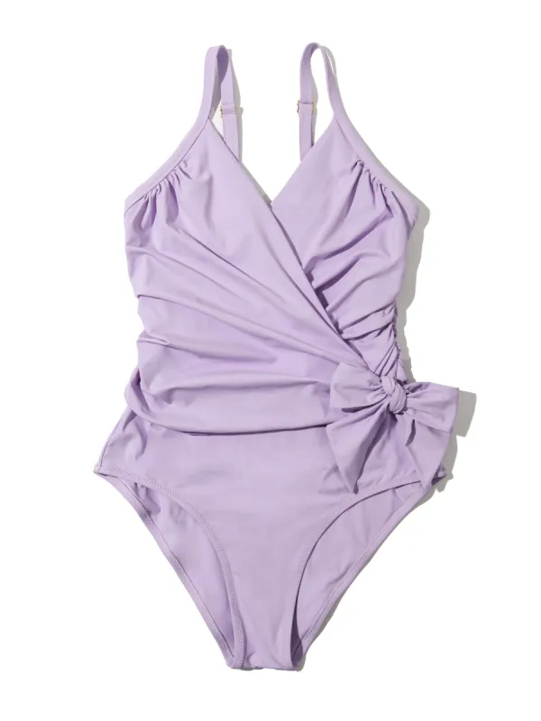 Wrap One Piece Swimsuit Moon Crystal Sale sold by Hanky Panky