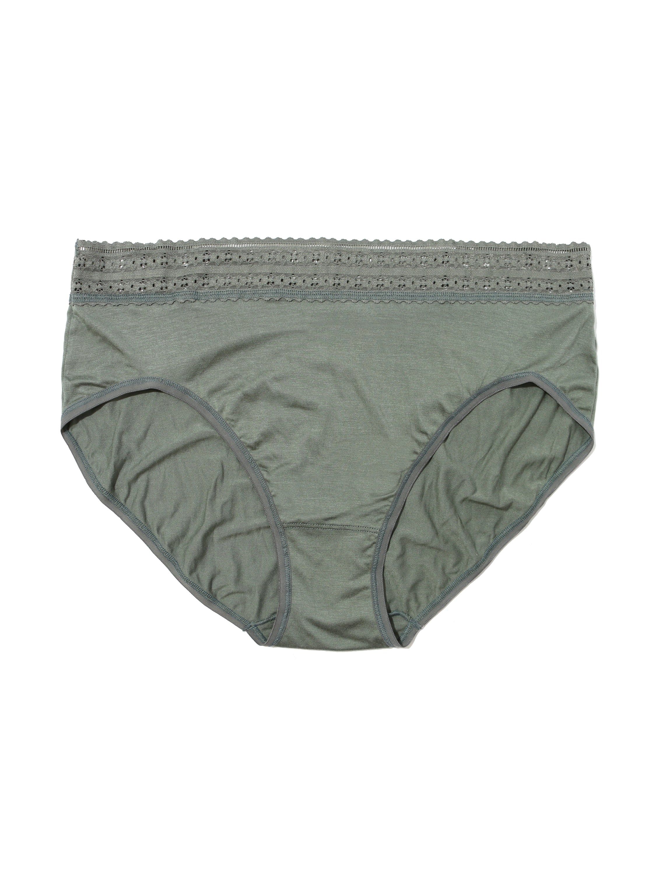Plus Size DreamEase™ French Brief Spaced Out Grey sold by Hanky Panky