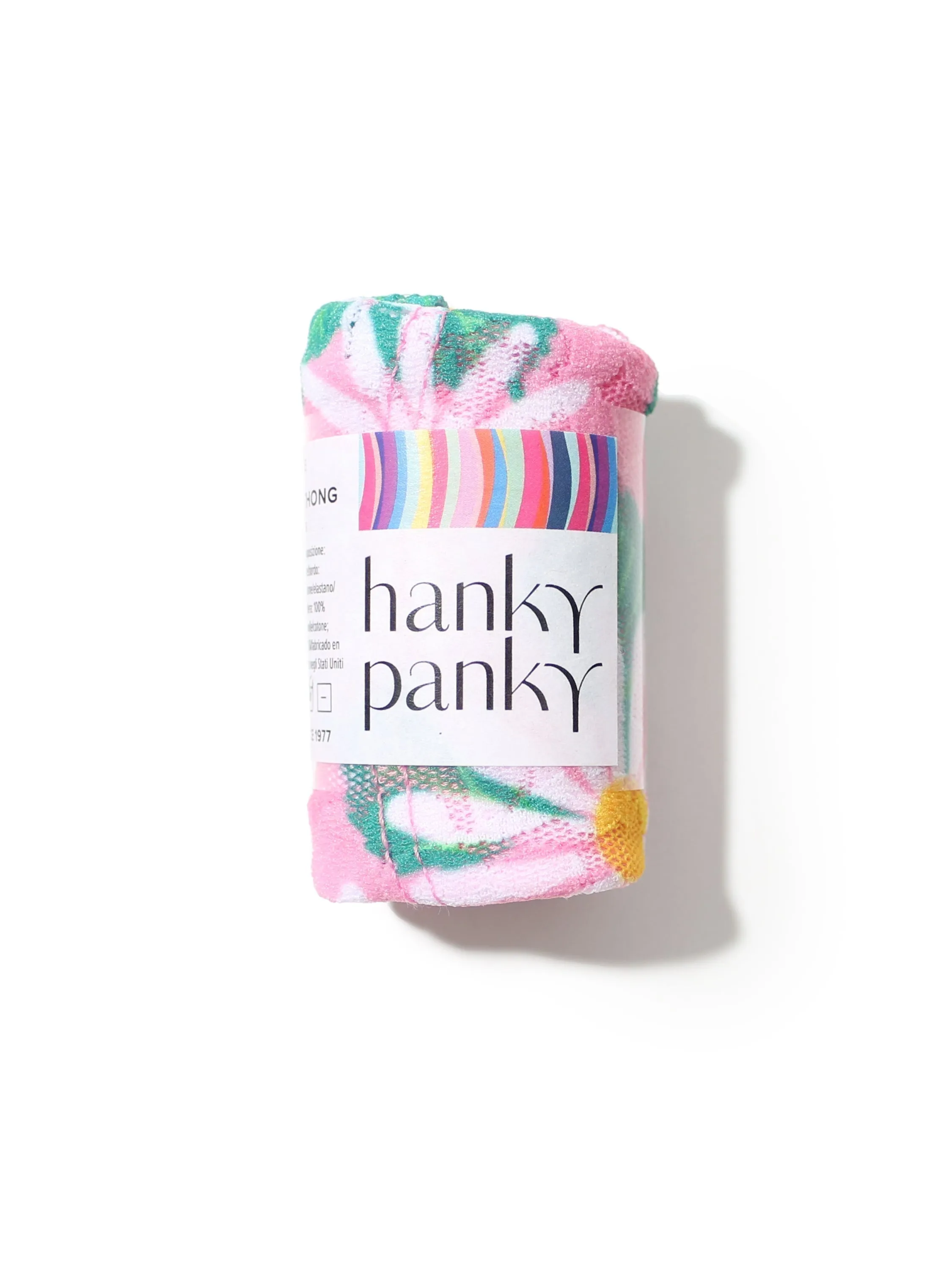 Printed Signature Lace Low Rise Thong Hello Spring Sale sold by Hanky Panky product image thumbnail 5