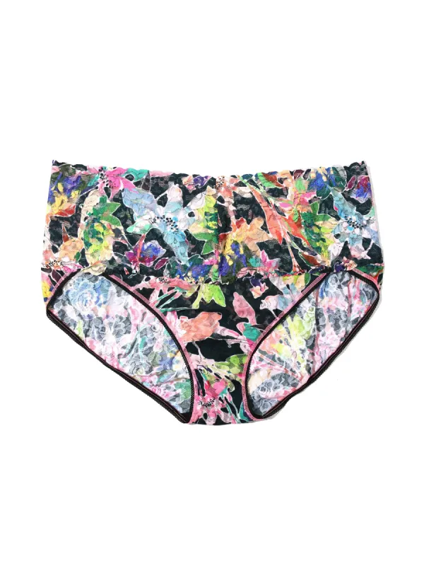 Plus Size Printed Retro Lace V-Kini Unapologetic Sale sold by Hanky Panky