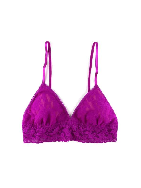 Signature Lace Padded Triangle Bralette Sale sold by Hanky Panky
