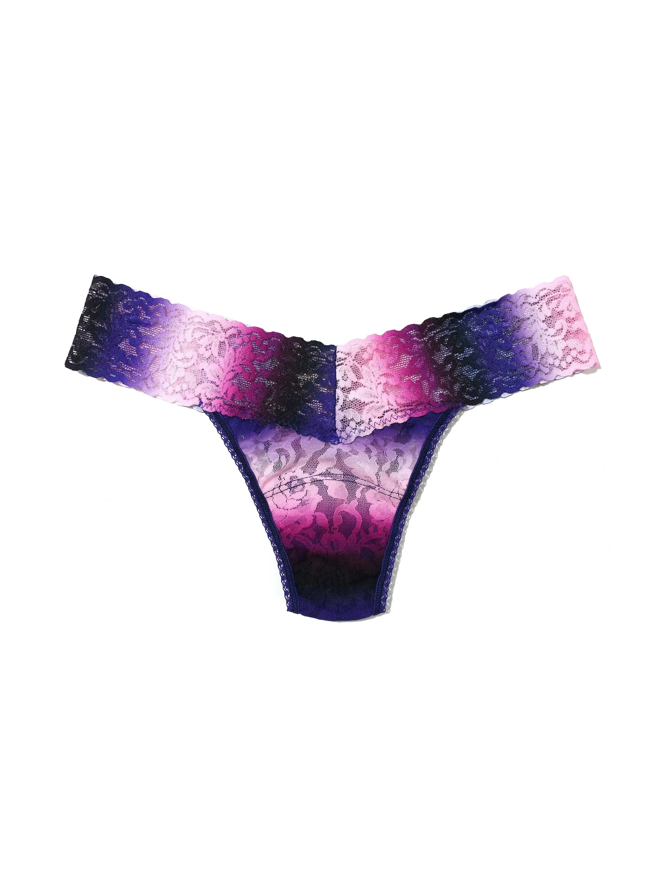 Printed Signature Lace Low Rise Thong Before Sunset Sale sold by Hanky Panky