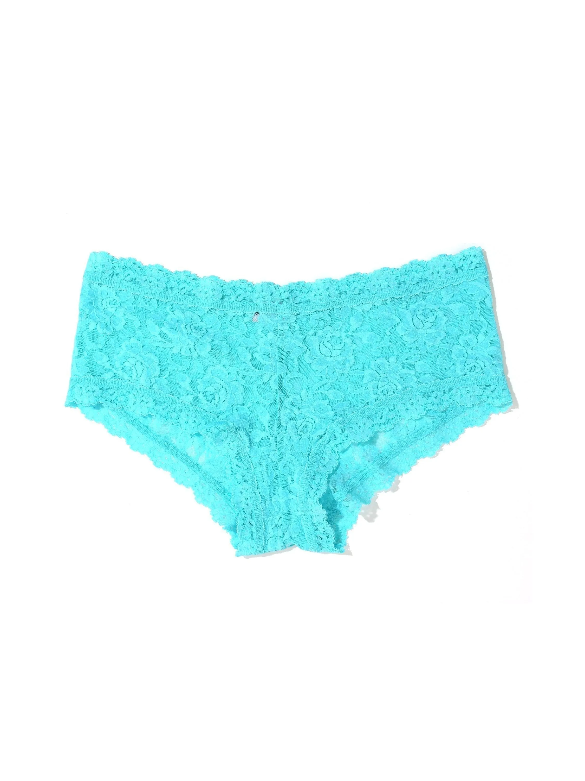 Signature Lace Boyshort Aquatic Blue sold by Hanky Panky product image thumbnail 3