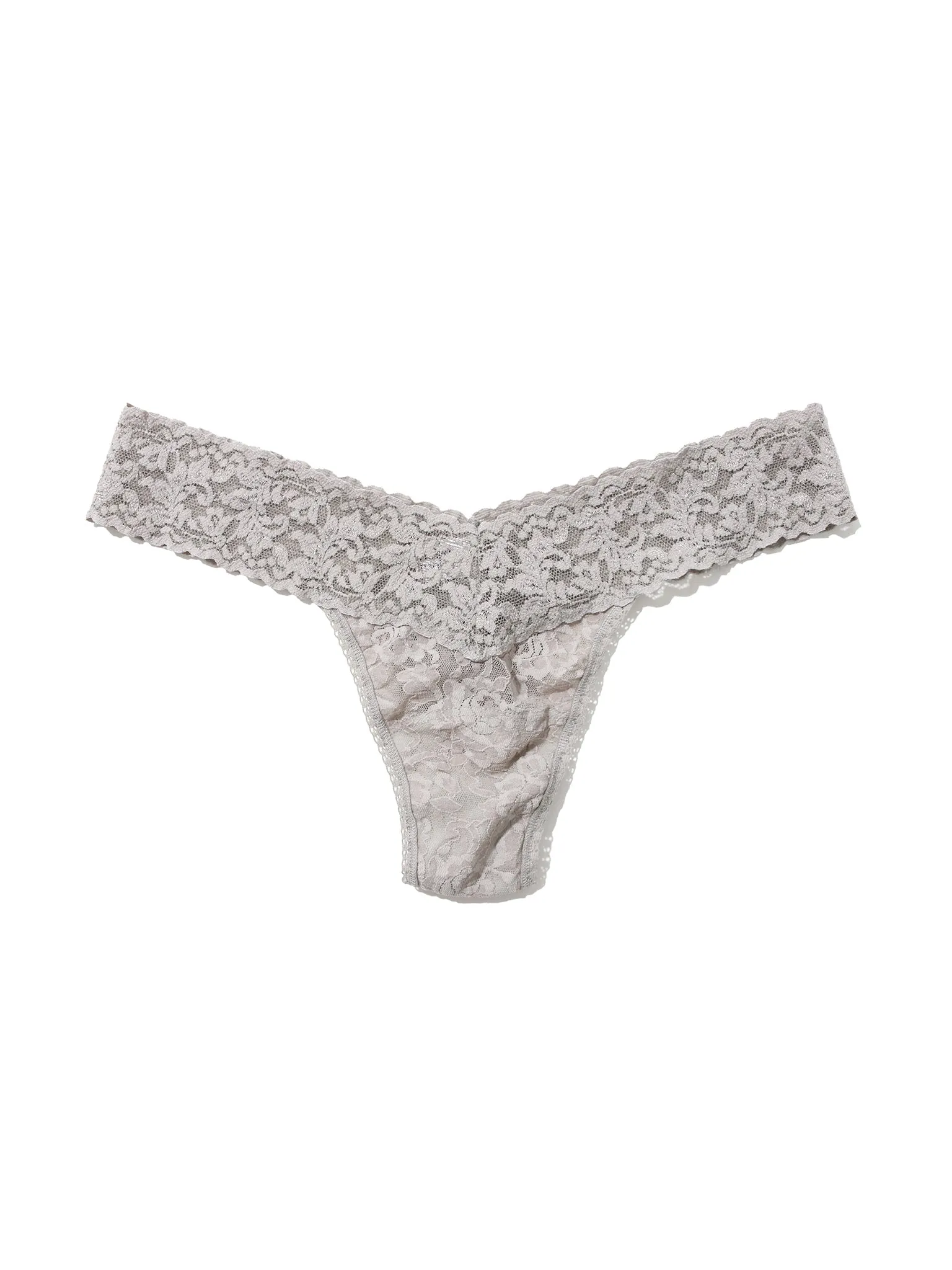 Signature Lace® Low Rise Thong Sleep In Grey Sale sold by Hanky Panky product image thumbnail 3