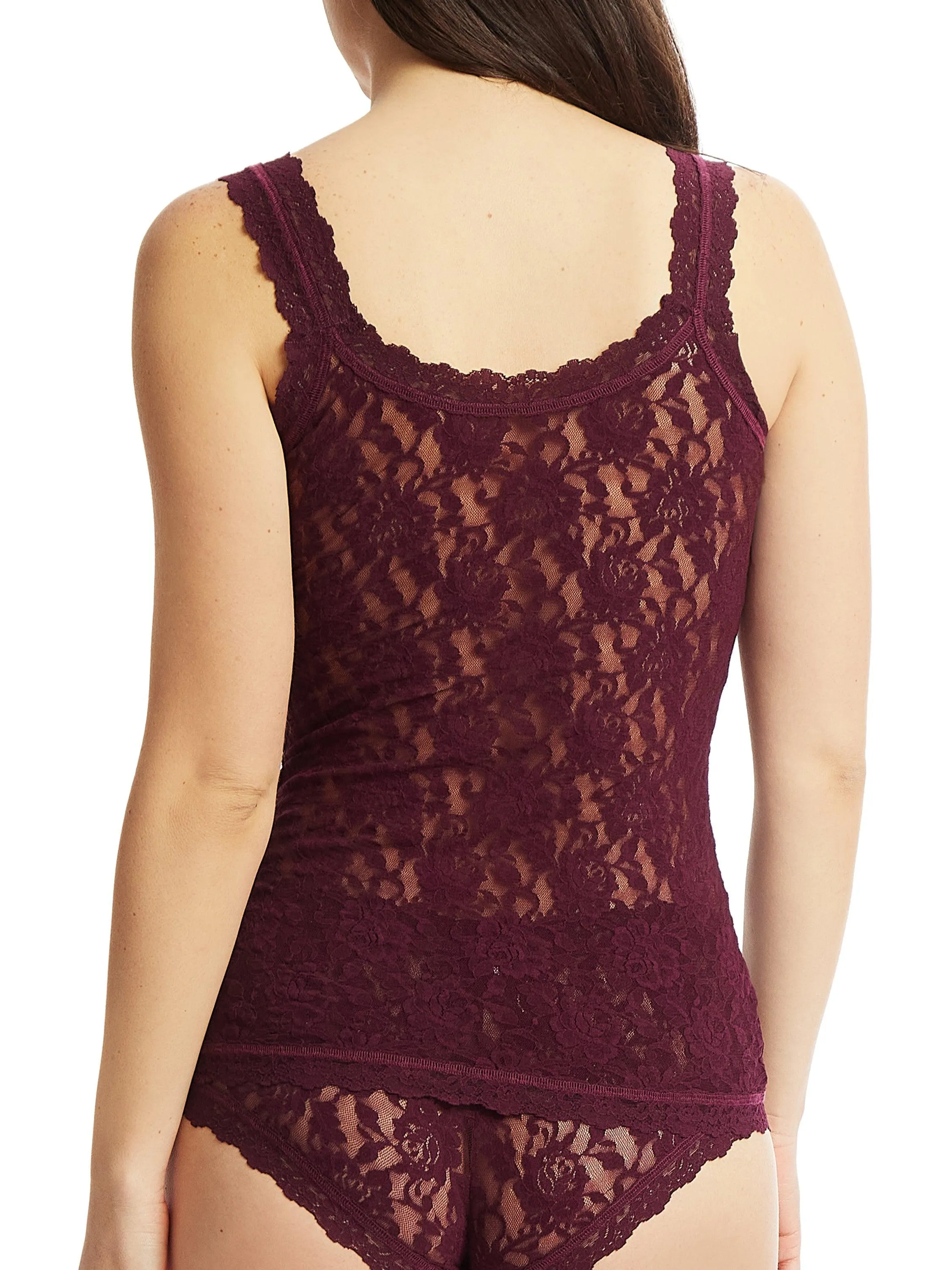 Signature Lace Classic Cami Dried Cherry Red Sale sold by Hanky Panky product image thumbnail 3