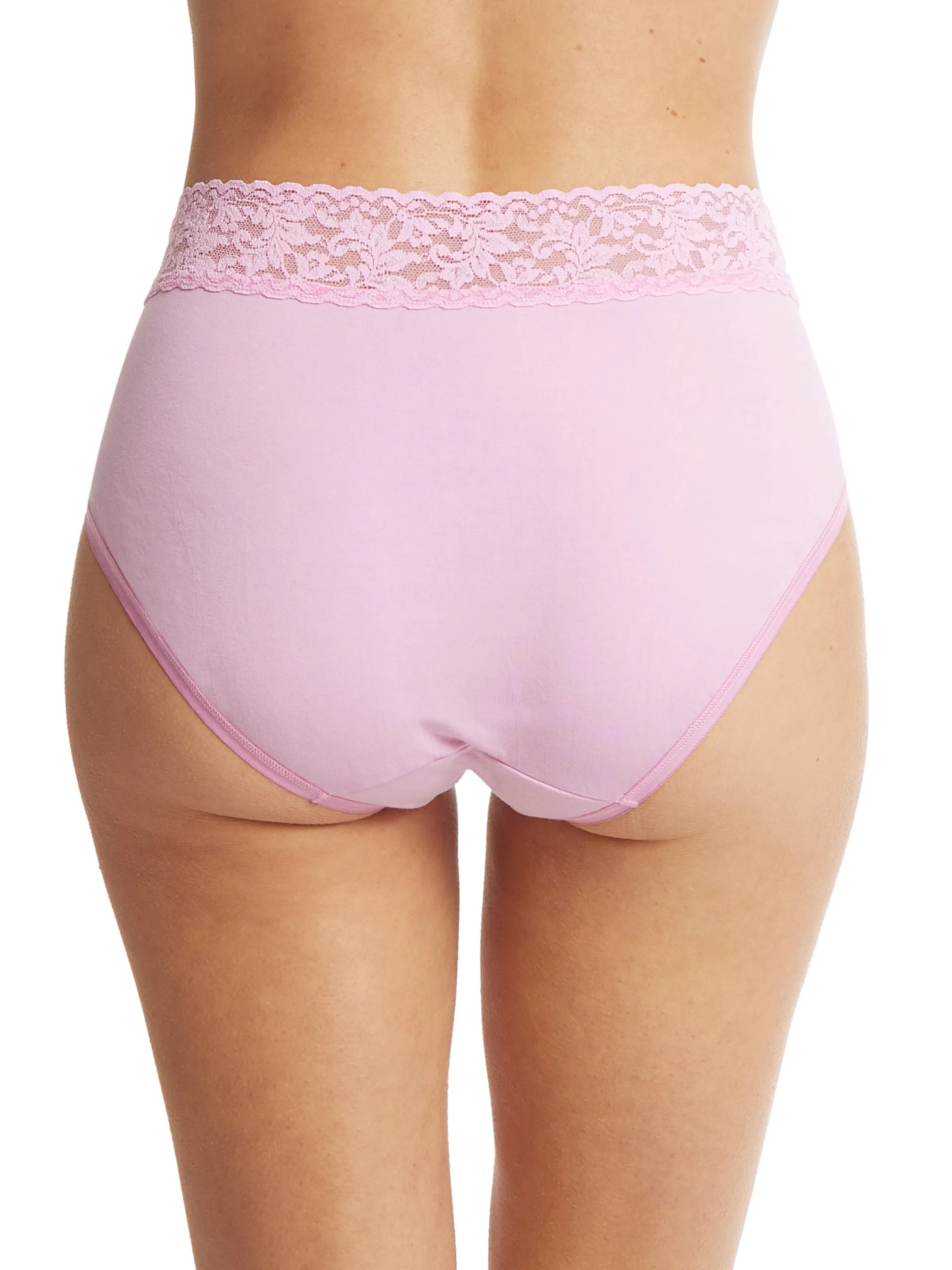 Supima® Cotton French Brief Lotus Flower Pink Sale sold by Hanky Panky product image thumbnail 2
