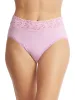 Supima® Cotton French Brief Lotus Flower Pink Sale sold by Hanky Panky