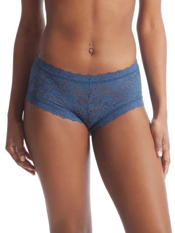 Daily Lace™ Boyshort Nightshade Blue Boxed Sale sold by Hanky Panky