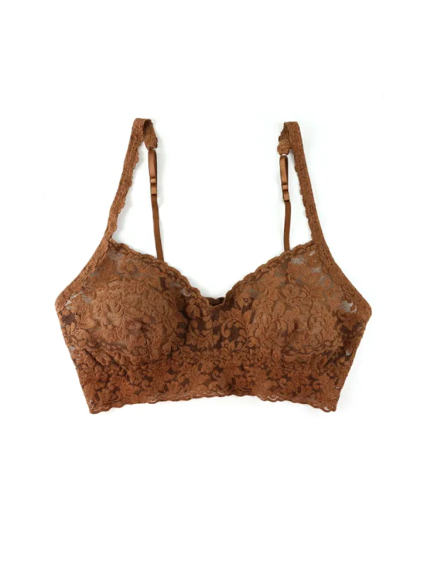 V-Neck Retro Lace Bralette sold by Hanky Panky