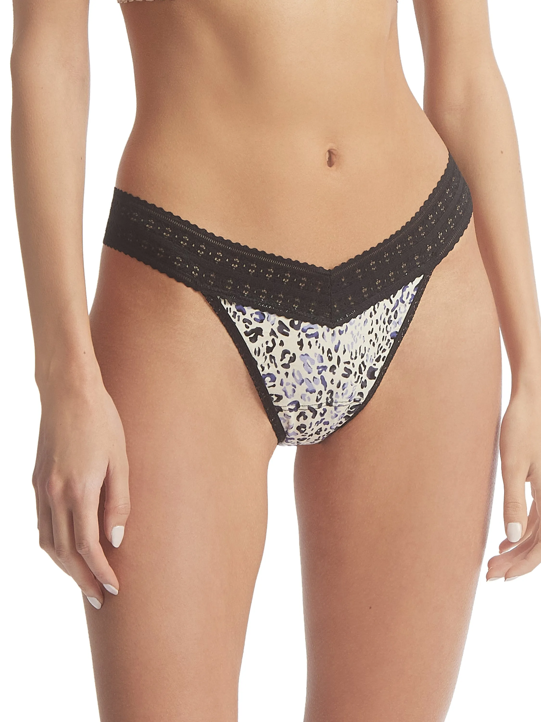 Printed DreamEase® Original Rise Thong Spotted sold by Hanky Panky product image thumbnail 2