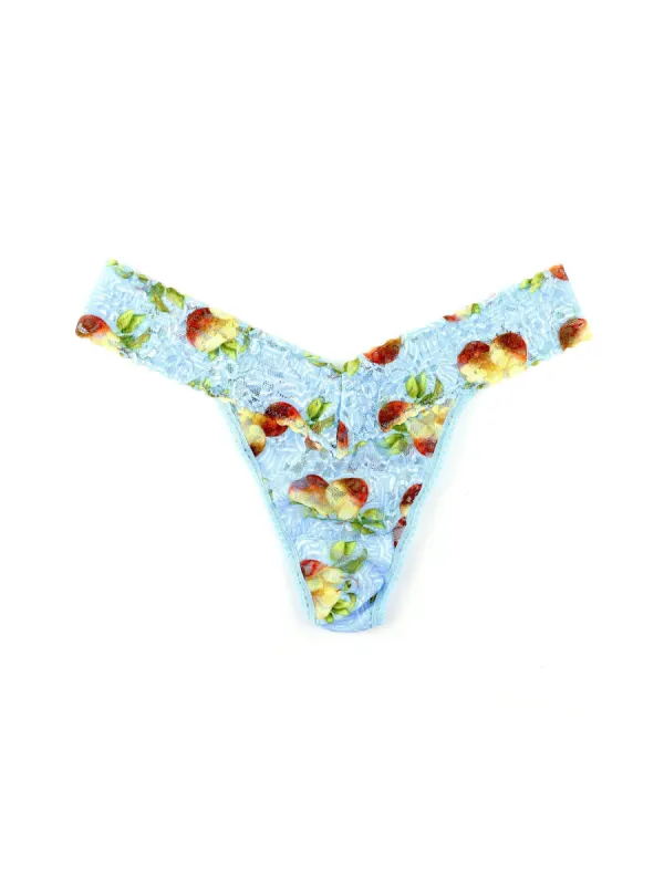 Printed Daily Lace™ Original Rise Thong Fresh Start Sale sold by Hanky Panky