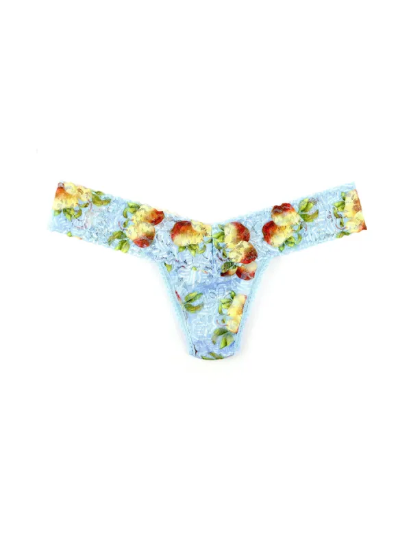 Printed Daily Lace™ Low Rise Thong Fresh Start Sale sold by Hanky Panky