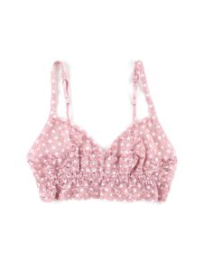 Printed V-Neck Retro Lace Bralette Sale sold by Hanky Panky