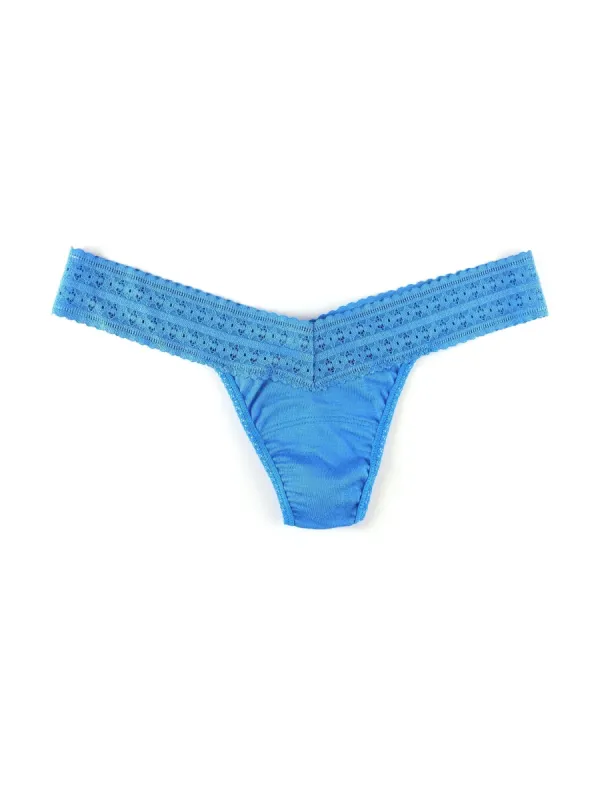 DreamEase™ Low Rise Thong Laguna Blue Sale sold by Hanky Panky
