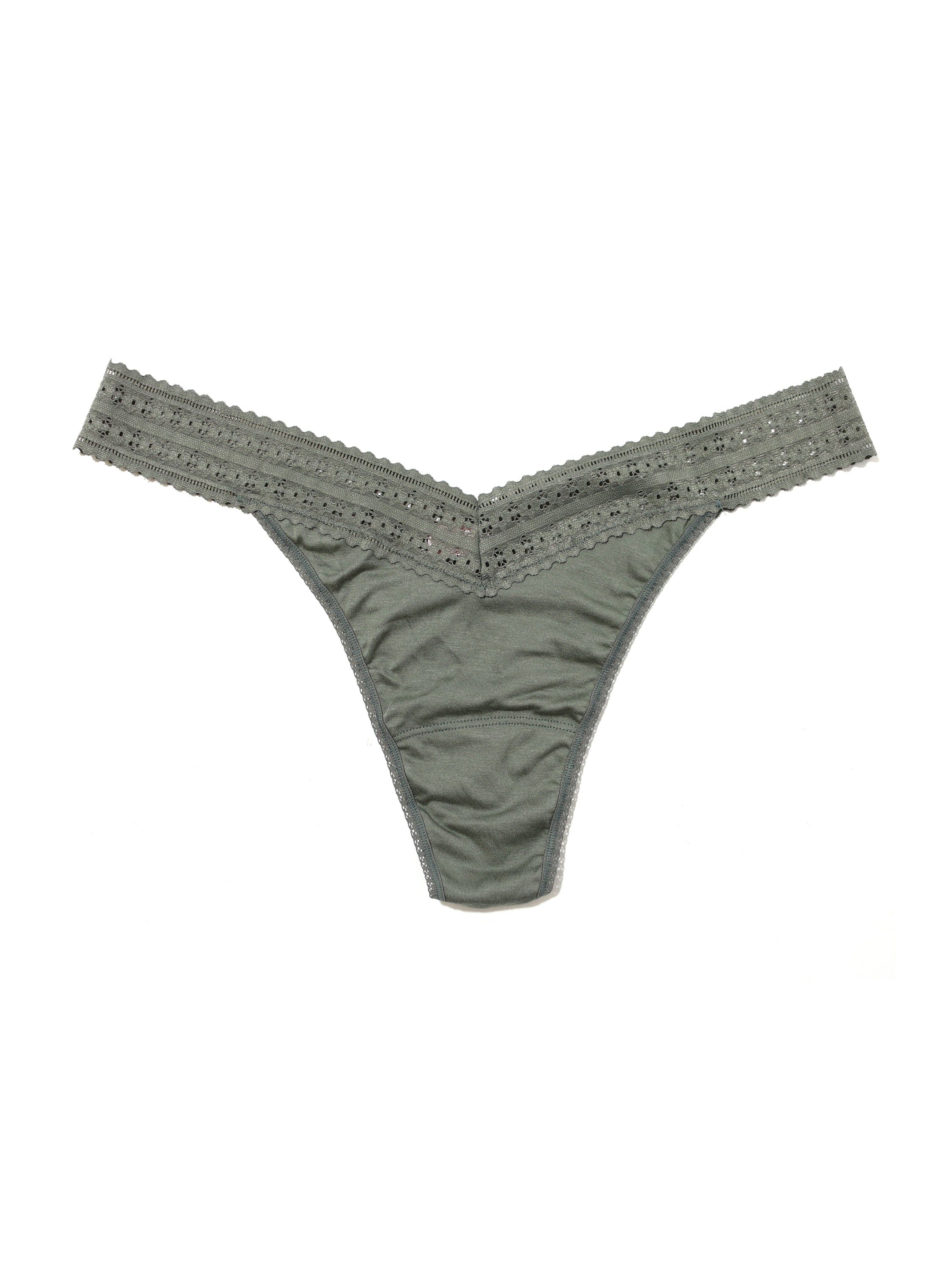 DreamEase™ Original Rise Thong Spaced Out Grey sold by Hanky Panky