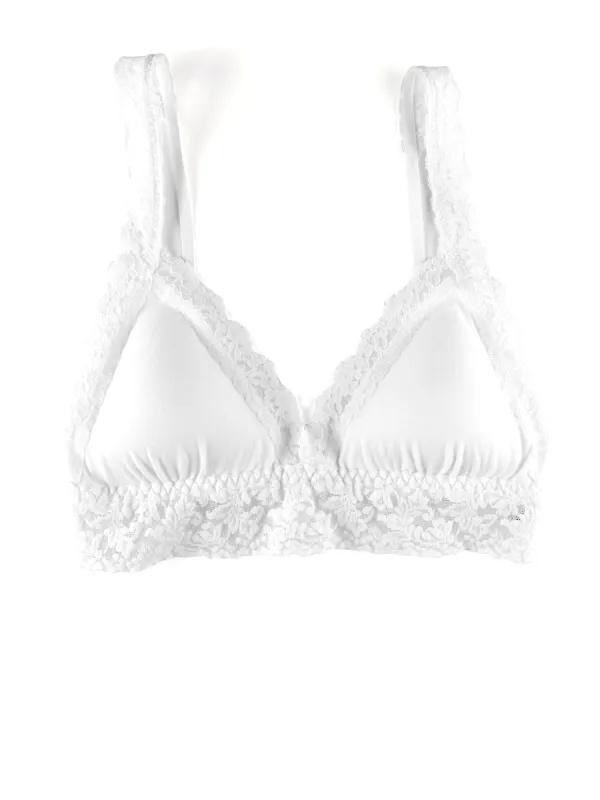 Supima® Cotton Padded Bralette White Sale sold by Hanky Panky