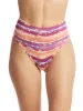 Printed PlayStretch™ High Rise Thong Paint The Town sold by Hanky Panky