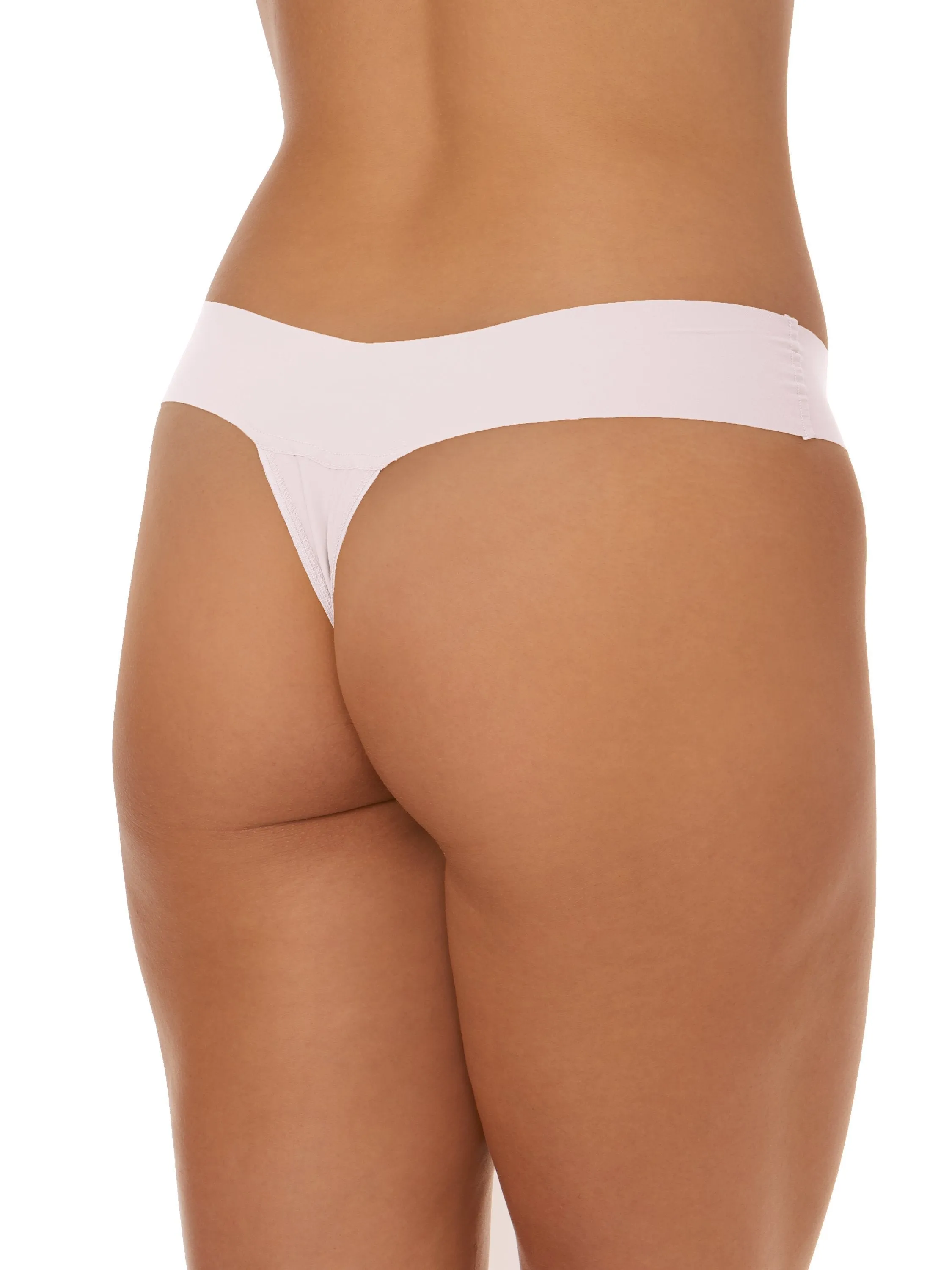 BreatheSoft™ Natural Rise Thong Bliss Pink sold by Hanky Panky product image thumbnail 3