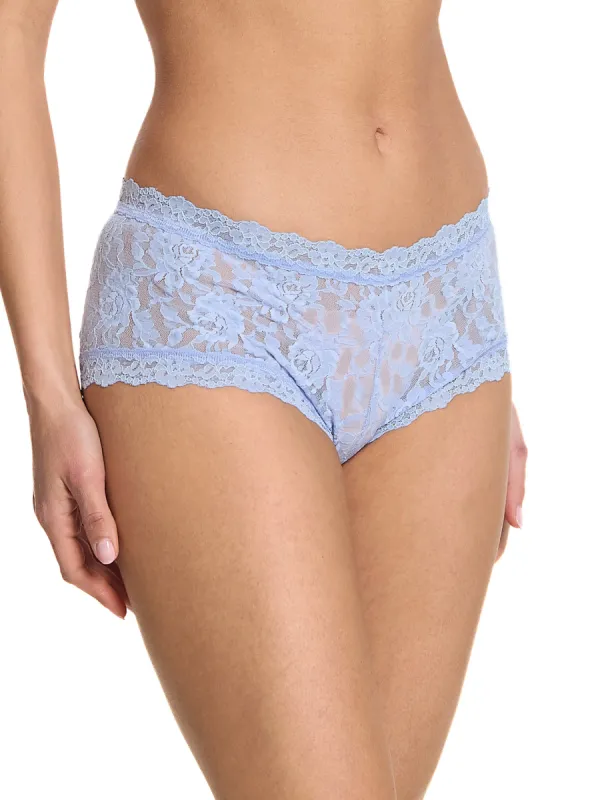 Signature Lace Boyshort Clarity Blue Sale sold by Hanky Panky