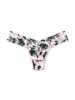 Printed Signature Lace Low Rise Thong Still Life Sale sold by Hanky Panky