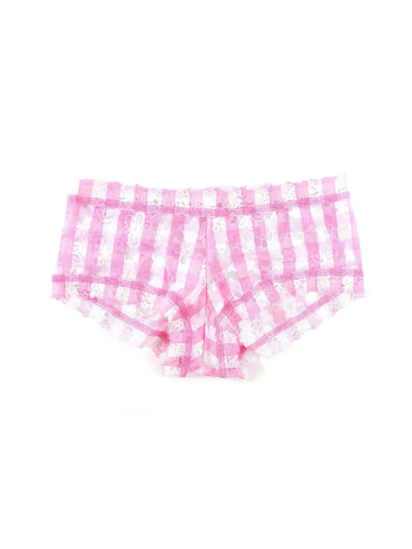 Printed Daily Lace™ Boyshort Wanderlust sold by Hanky Panky