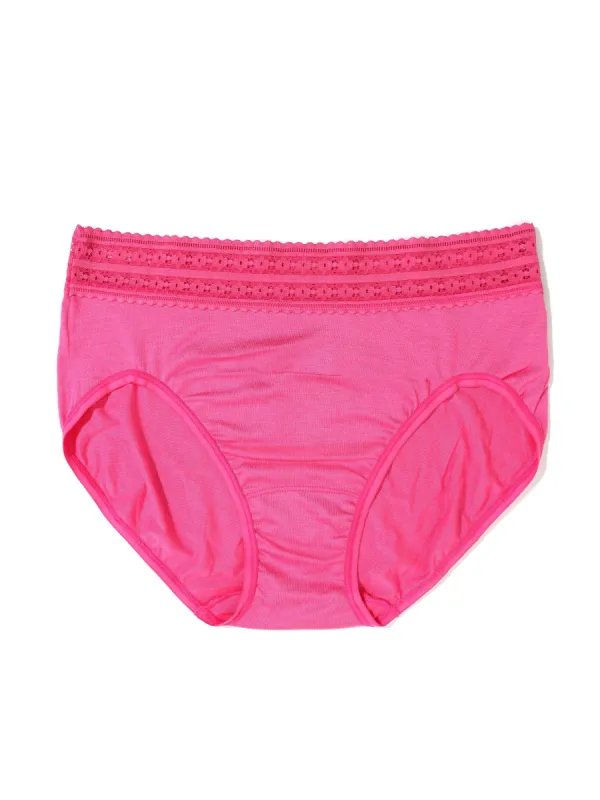 DreamEase™ French Brief Kiss From A Rose Pink sold by Hanky Panky