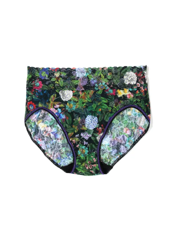 Printed Signature Lace French Brief Voices on the Veranda Sale sold by Hanky Panky