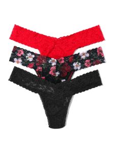 3 Pack Low Rise Thongs Am I Dreaming Sale sold by Hanky Panky
