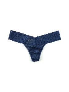 Daily Lace™ Petite Low Rise Thong Nightshade Sale sold by Hanky Panky
