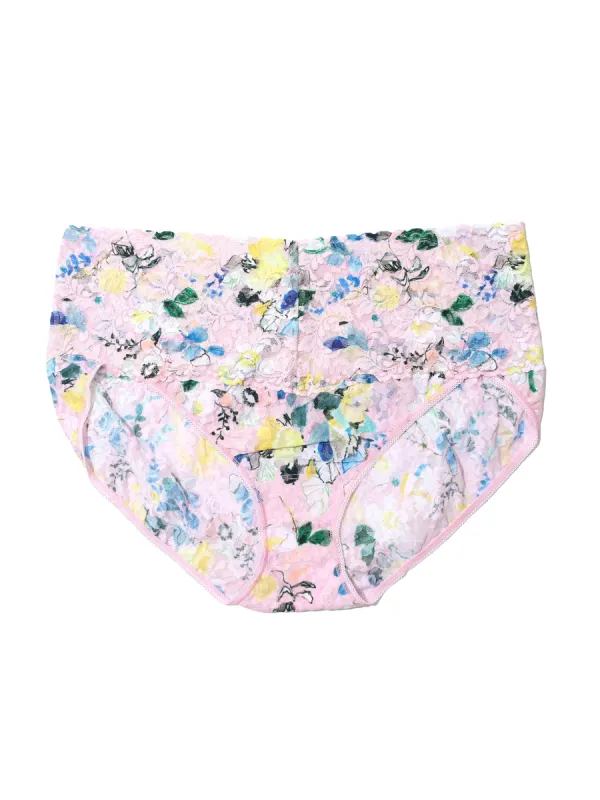 Plus Size Printed Retro Lace V-Kini Cannes You Believe It Sale sold by Hanky Panky