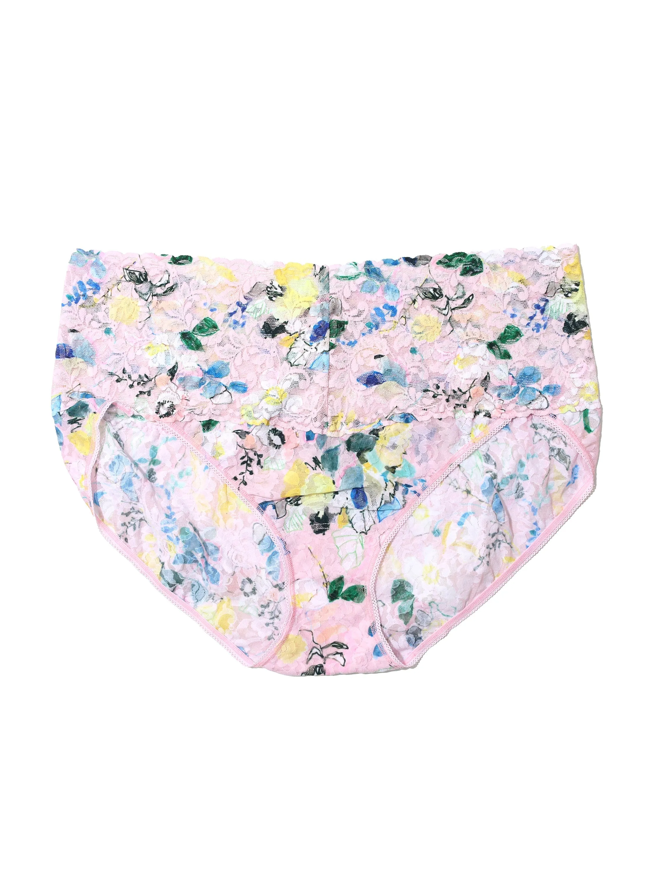 Plus Size Printed Retro Lace V-Kini Cannes You Believe It Sale sold by Hanky Panky