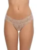 3 Pack Signature Lace® Low Rise Thongs Chai sold by Hanky Panky