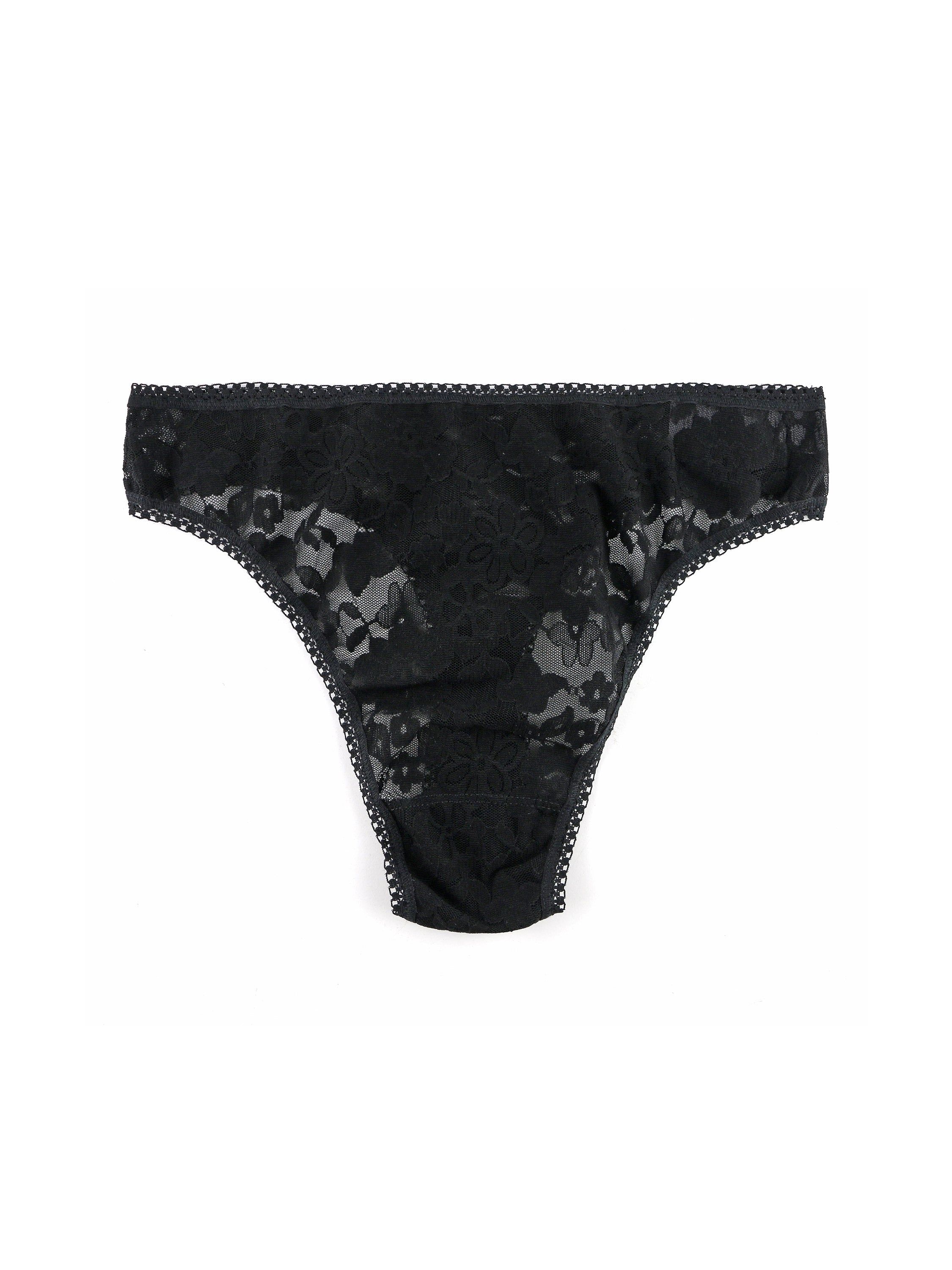 Daily Lace™ High Cut Thong Black Sale sold by Hanky Panky product image thumbnail 2