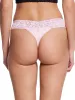 Supima® Cotton Original Rise Thong Bliss Pink sold by Hanky Panky