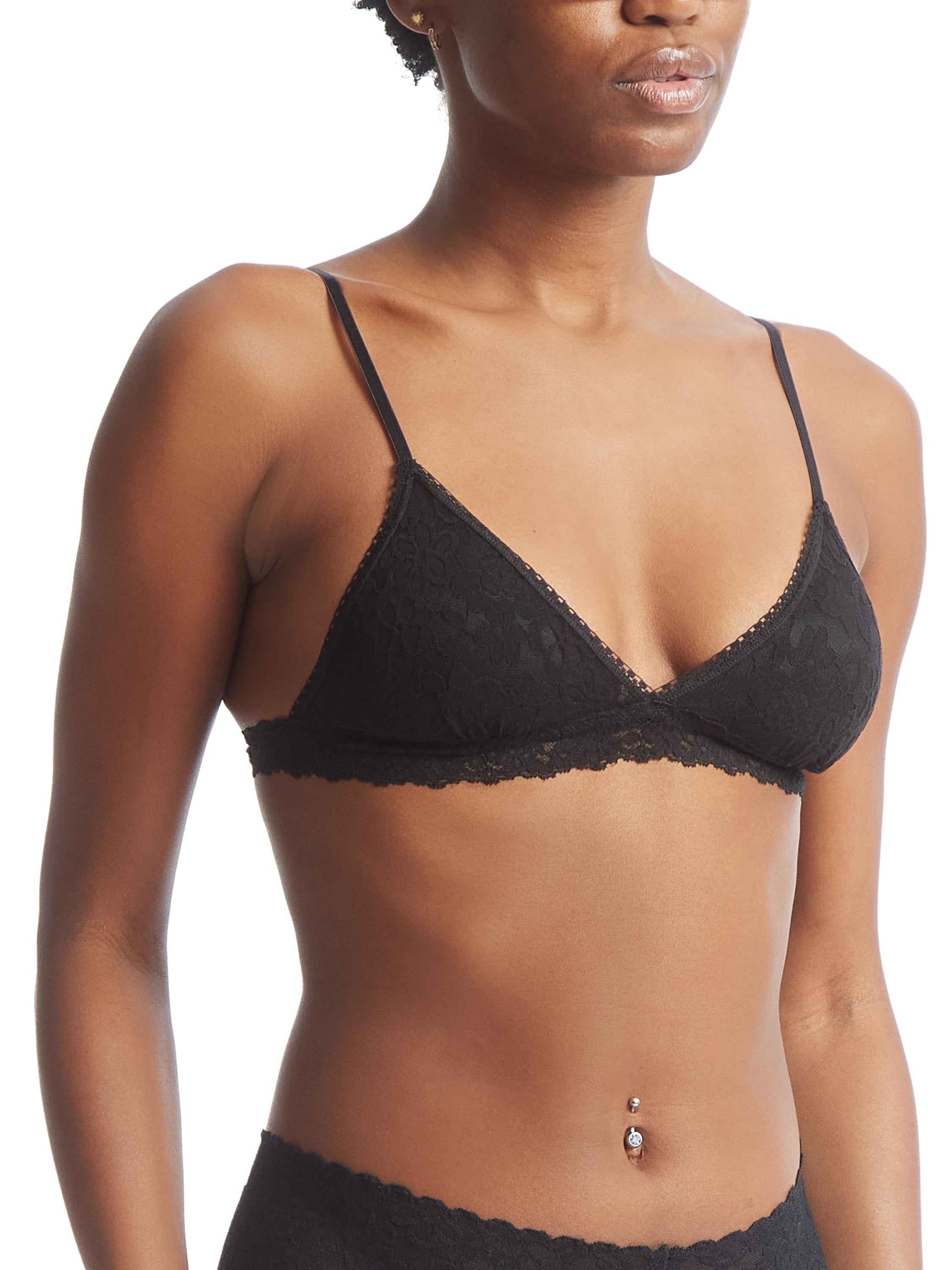 Daily Lace™ Essentials Padded Bralette Black Sale sold by Hanky Panky product image thumbnail 2