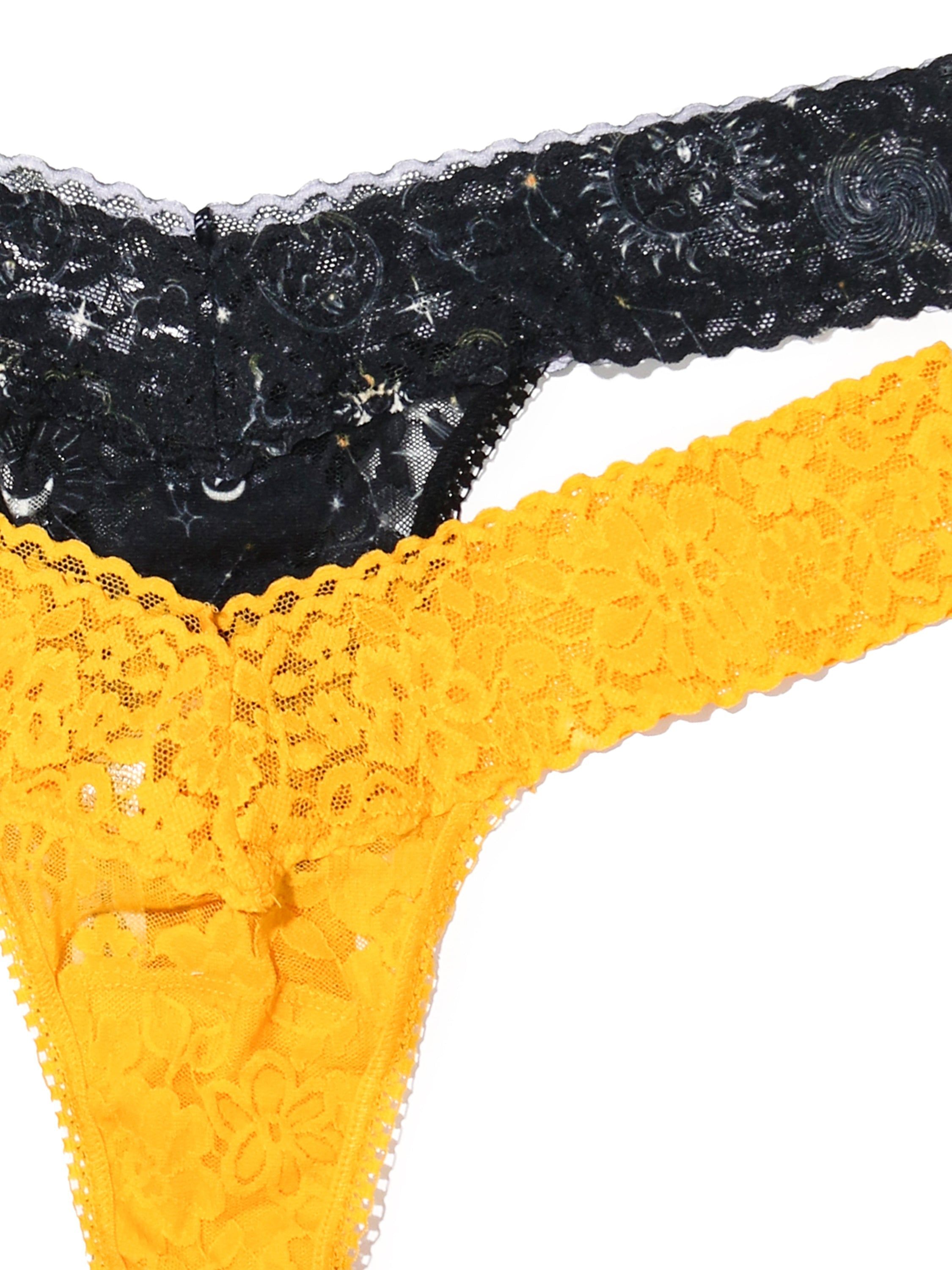 Daily Lace™ Astrology Low Rise Thong 2 Pack Leo Sale sold by Hanky Panky product image thumbnail 2