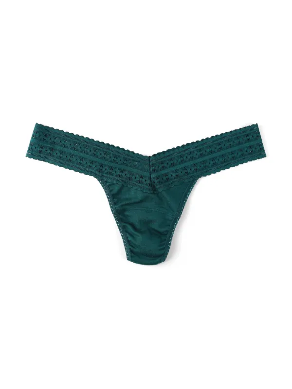 DreamEase™ Low Rise Thong Ivy sold by Hanky Panky