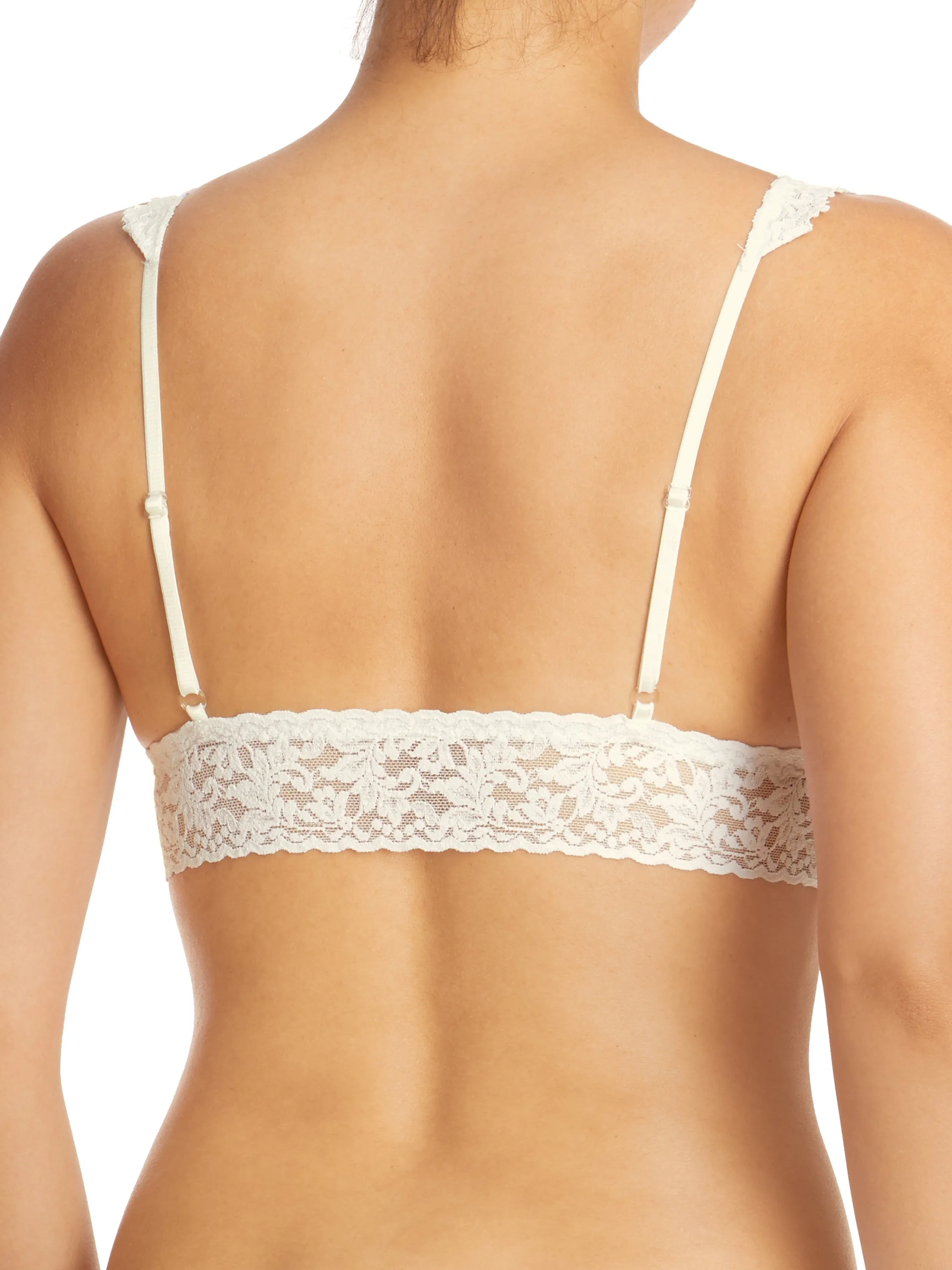Signature Lace Crossover Bralette Marshmallow Sale sold by Hanky Panky product image thumbnail 3