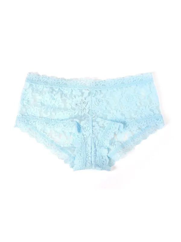 Signature Lace Boyshort Celeste Blue sold by Hanky Panky