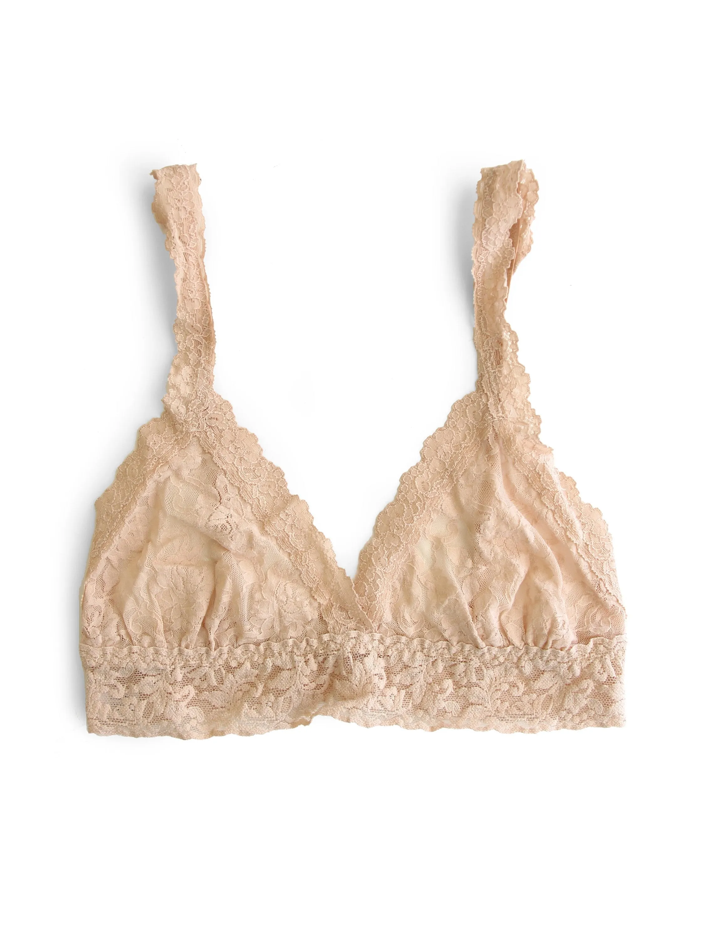 Signature Lace® Crossover Bralette Chai sold by Hanky Panky product image thumbnail 2