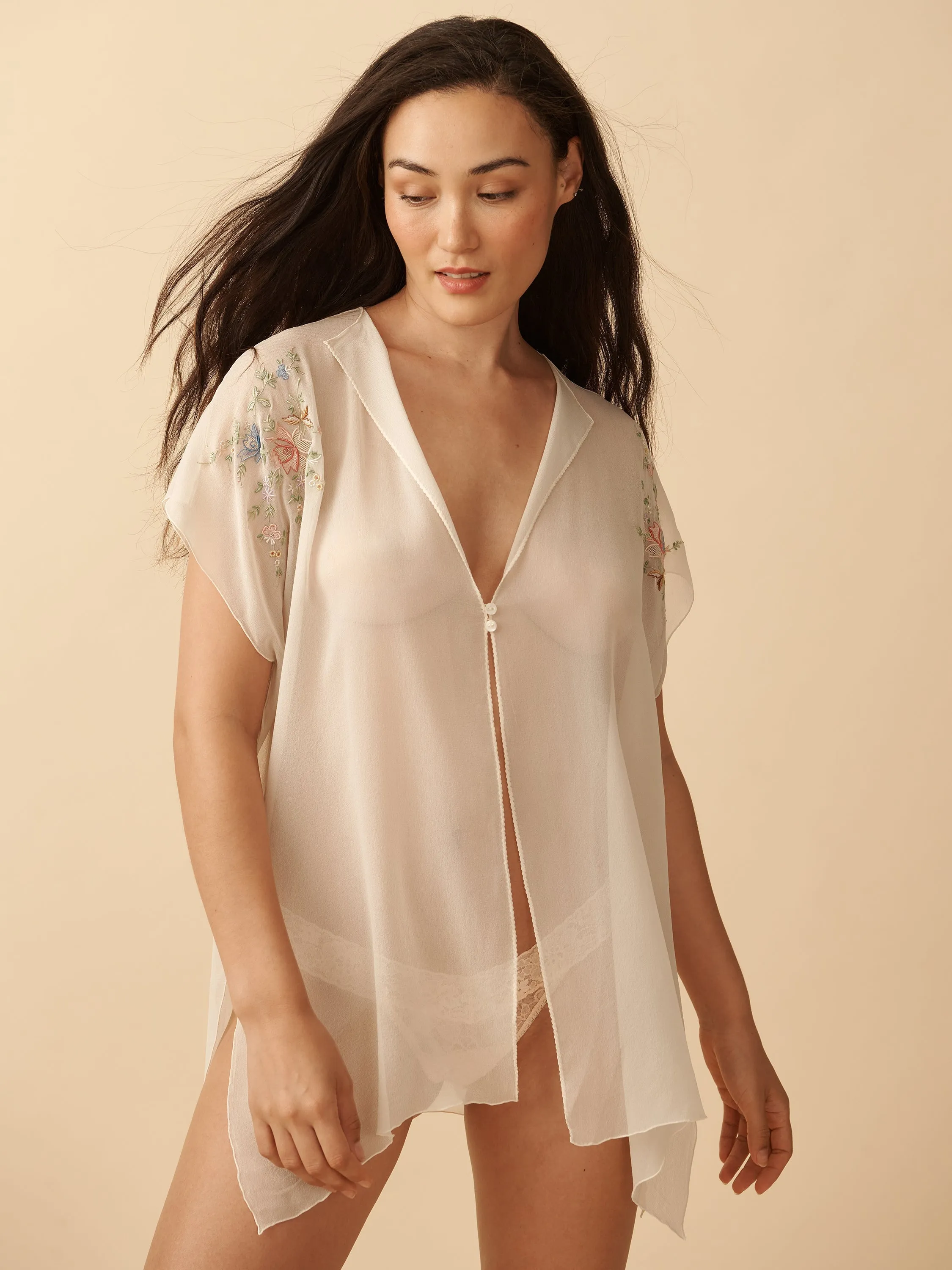 Atelier Vintage Cover Up Ivory sold by Hanky Panky product image thumbnail 4