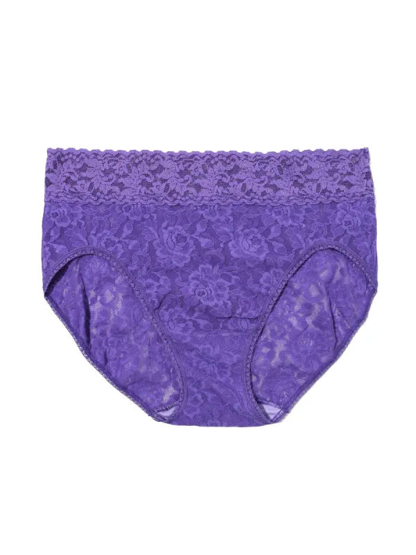 Signature Lace French Brief Wild Violet Purple sold by Hanky Panky