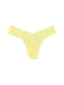 Petite Size Signature Lace Low Rise Thong sold by Hanky Panky