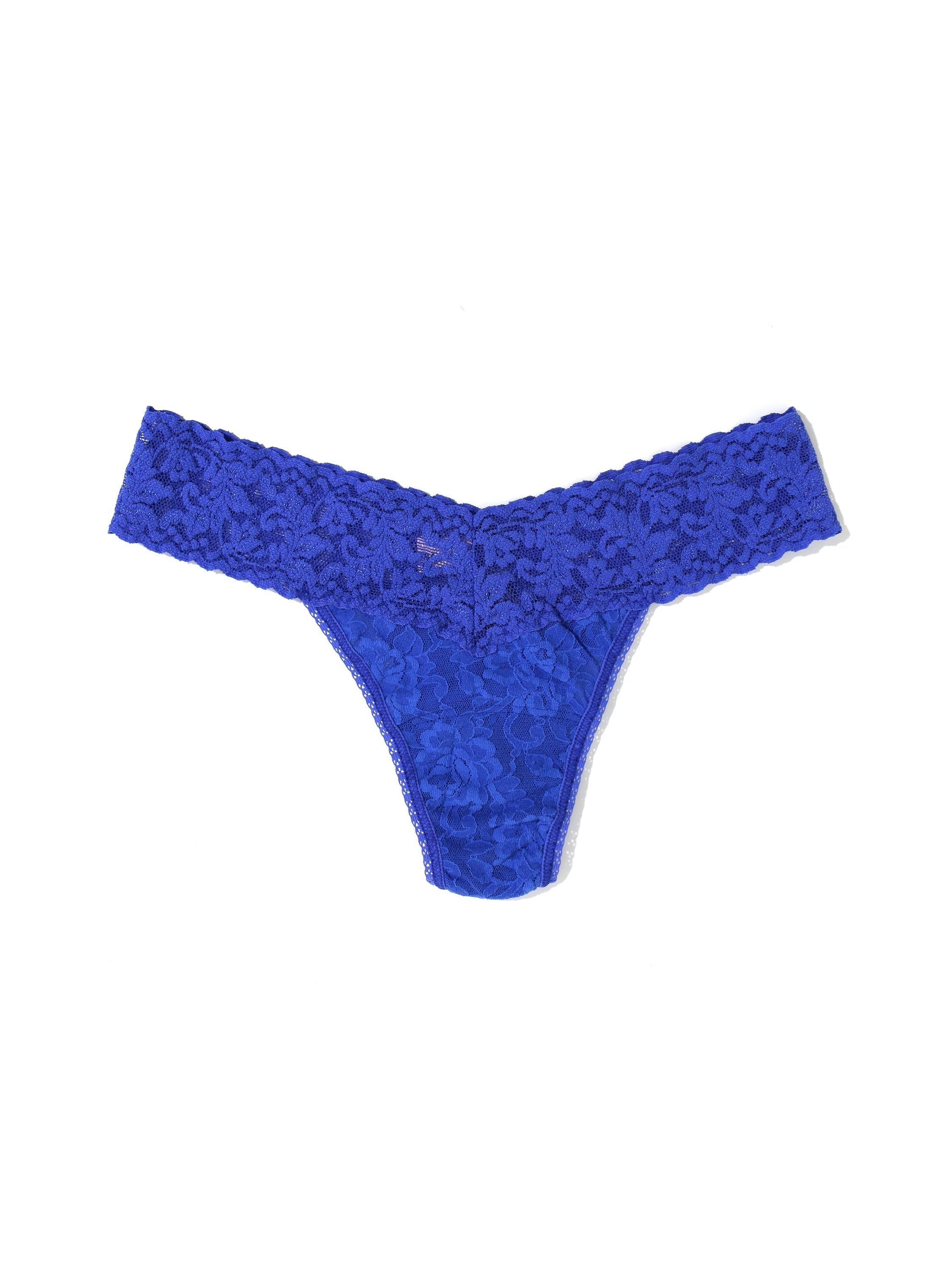 Petite Size Signature Lace Low Rise Thong sold by Hanky Panky