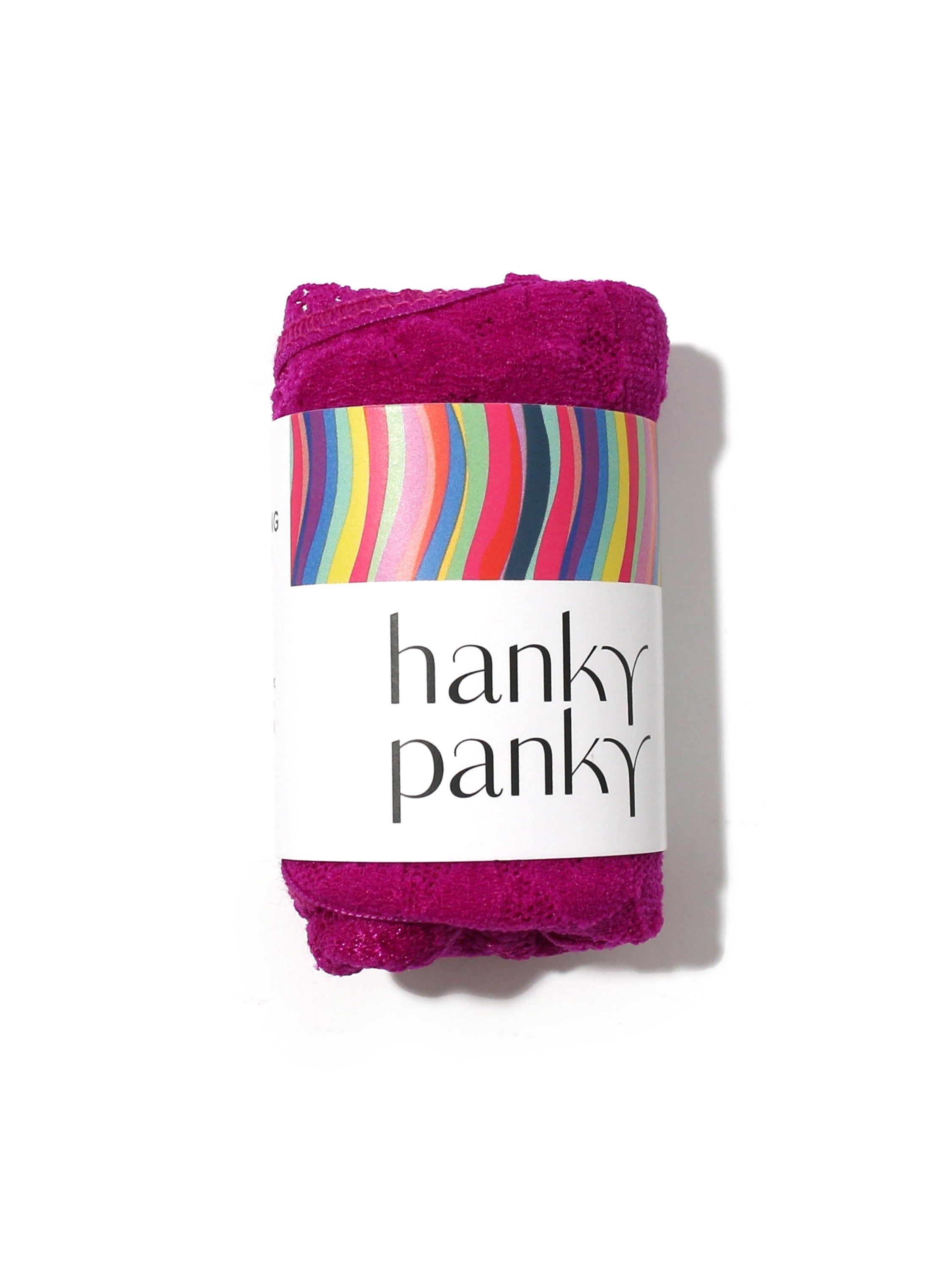 Petite Size Signature Lace Low Rise Thong sold by Hanky Panky product image thumbnail 6