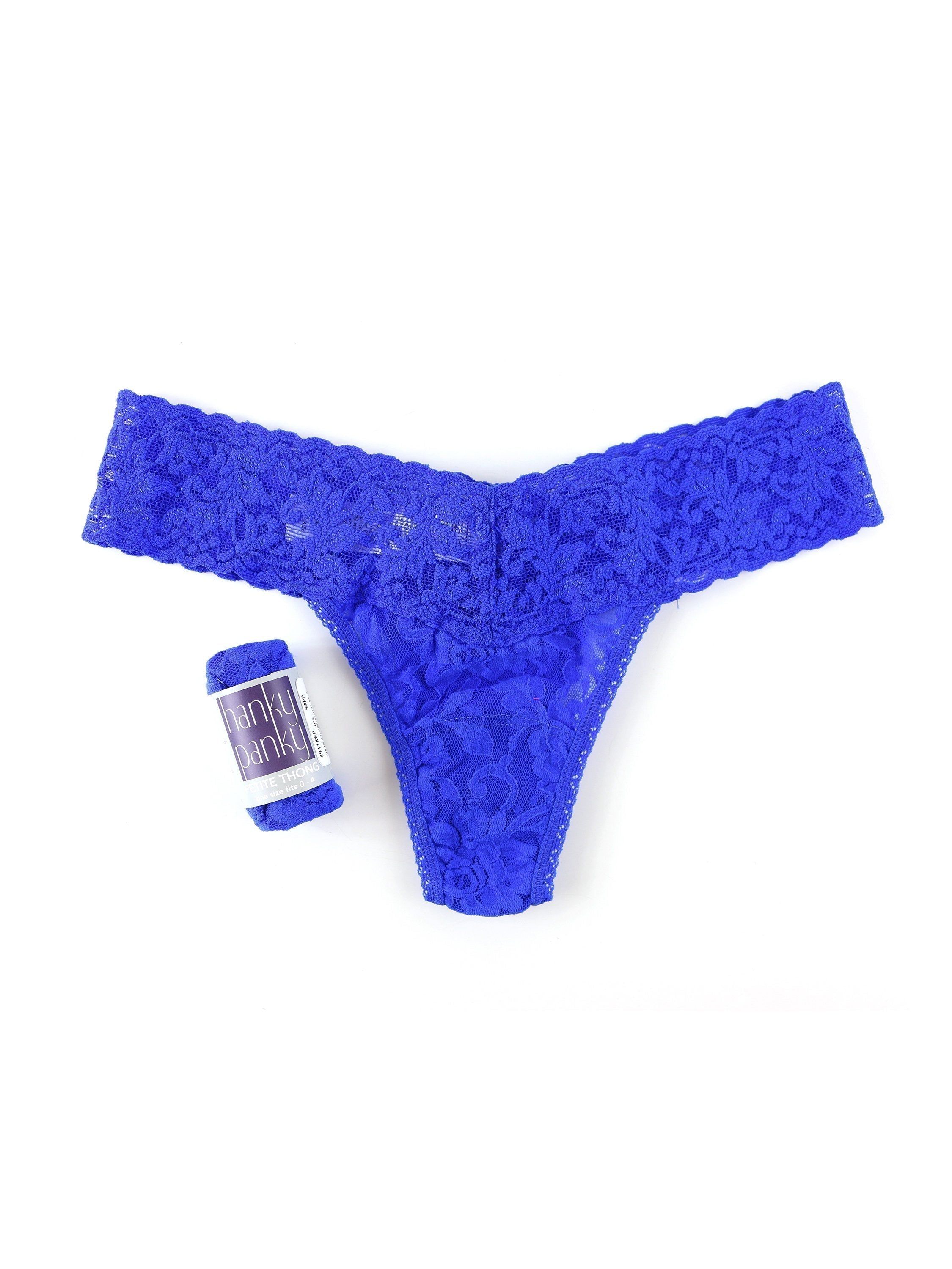 Petite Size Signature Lace Low Rise Thong sold by Hanky Panky product image thumbnail 22