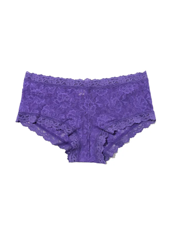 Signature Lace Boyshort Wild Violet Purple sold by Hanky Panky